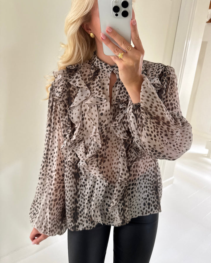 Y.A.S bluse cheemi ls sea pearl cheemi print