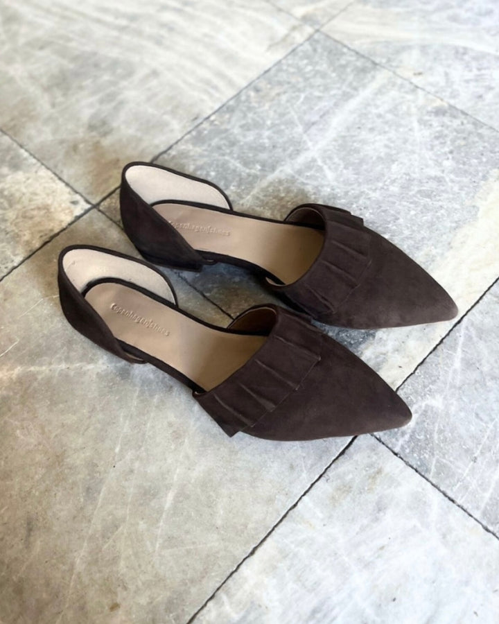 Copenhagen Shoes ballerina new romance dark brown