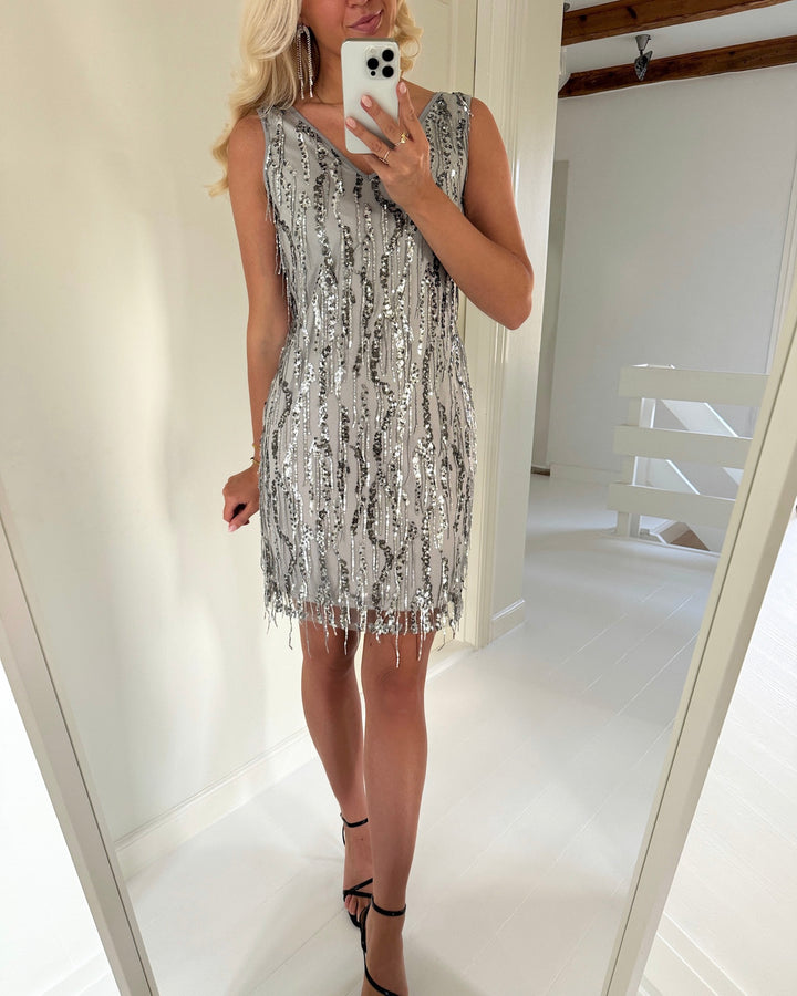 Sister's Point kjole golea-dr silver/silver