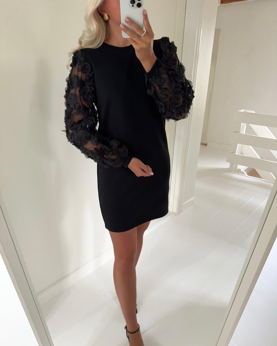 JDY kjole fairview sweat black