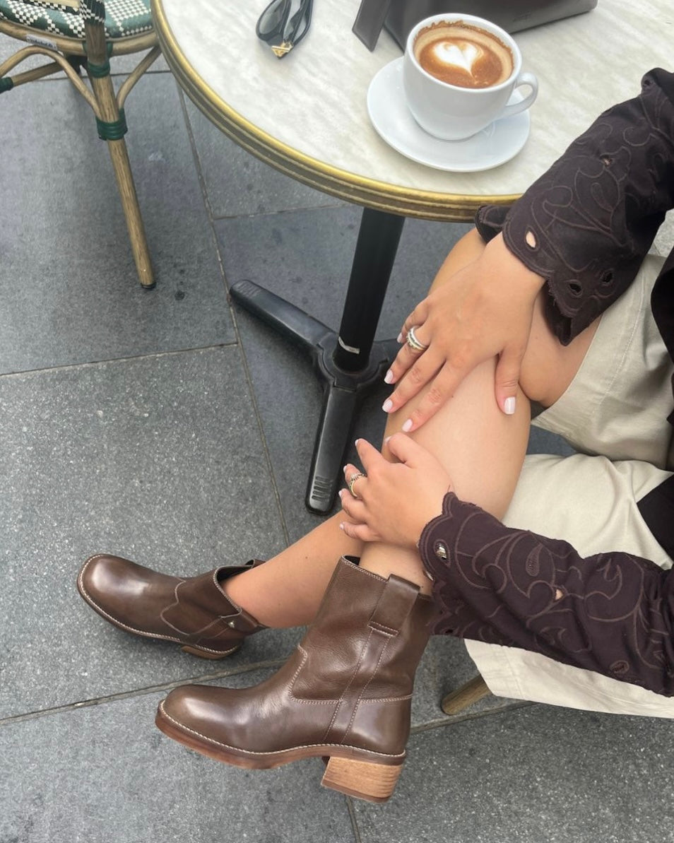 Copenhagen Shoes støvler say more brown/tan-brown