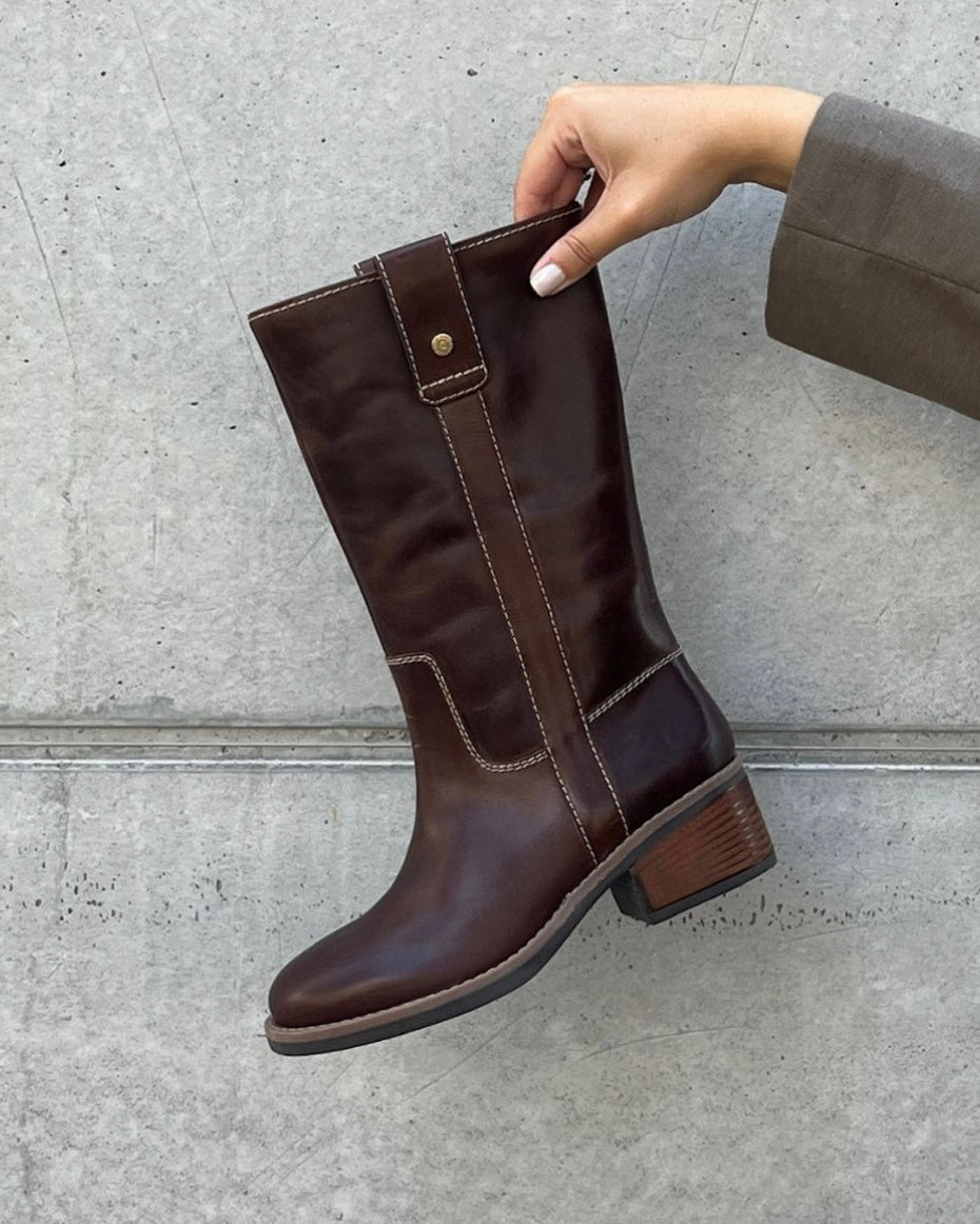 Copenhagen Shoes støvler my good vibes chocolate