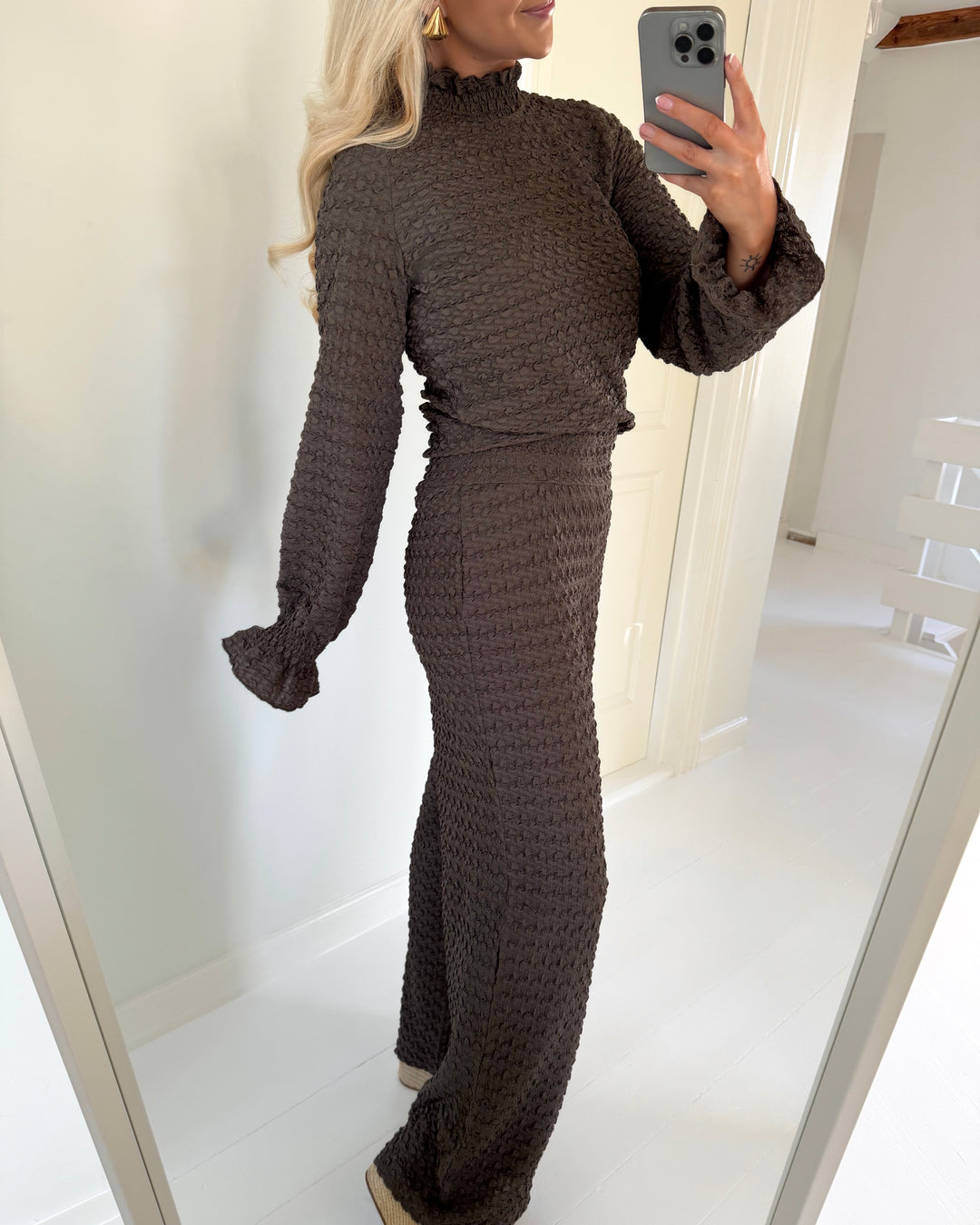 Pieces bukser brooks hw wide falcon