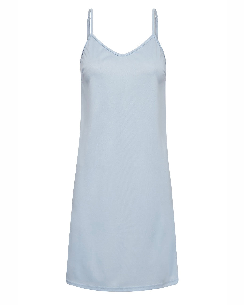 A-View kjole slip light blue