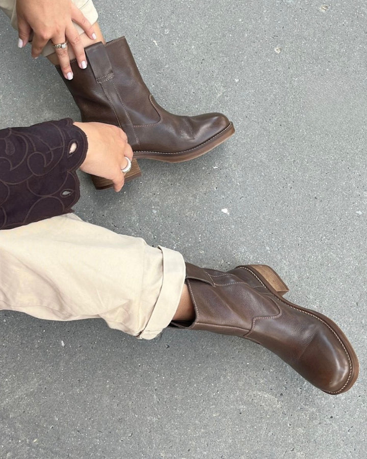 Copenhagen Shoes støvler say more brown/tan-brown