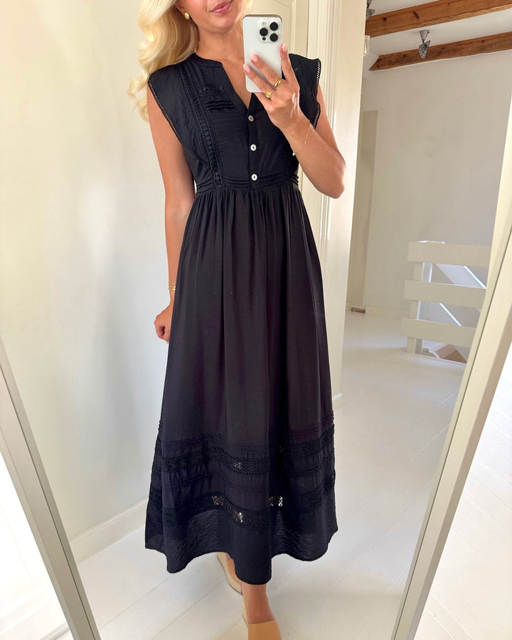Vero Moda kjole jules sl tape black