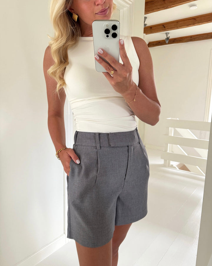 Only shorts linda hw mel medium grey melange