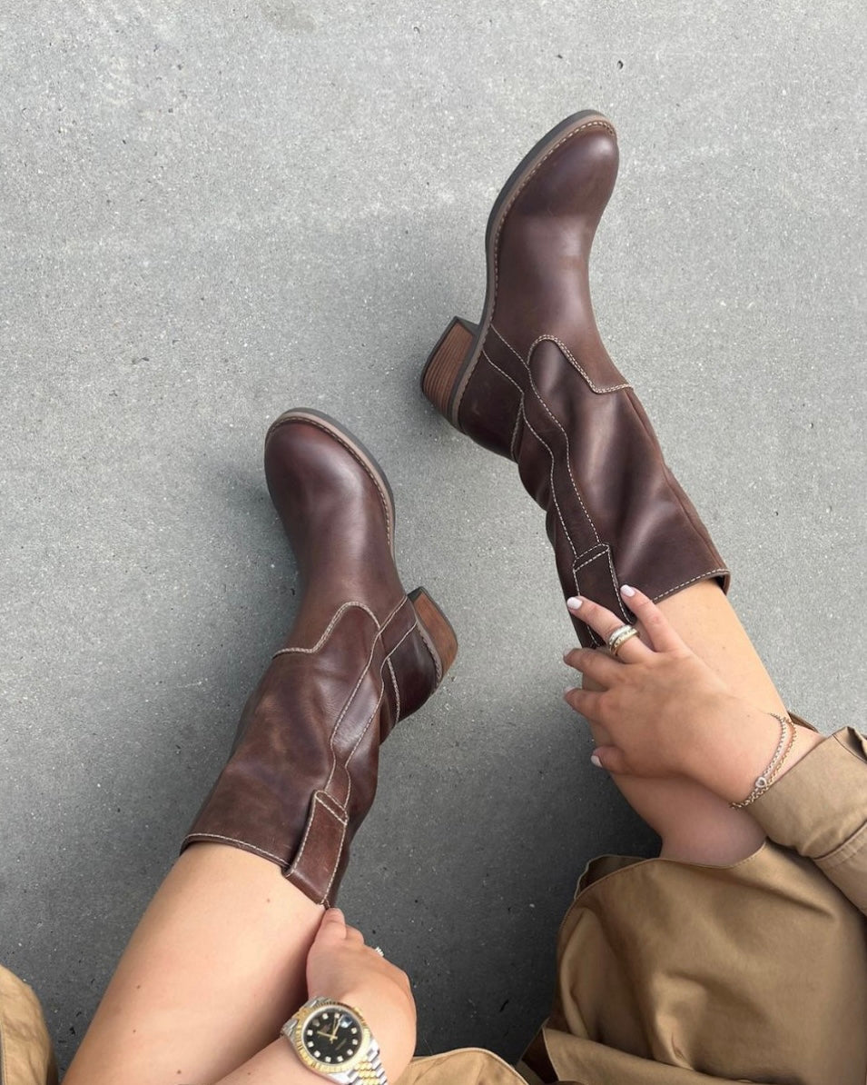 Copenhagen Shoes støvler my good vibes chocolate