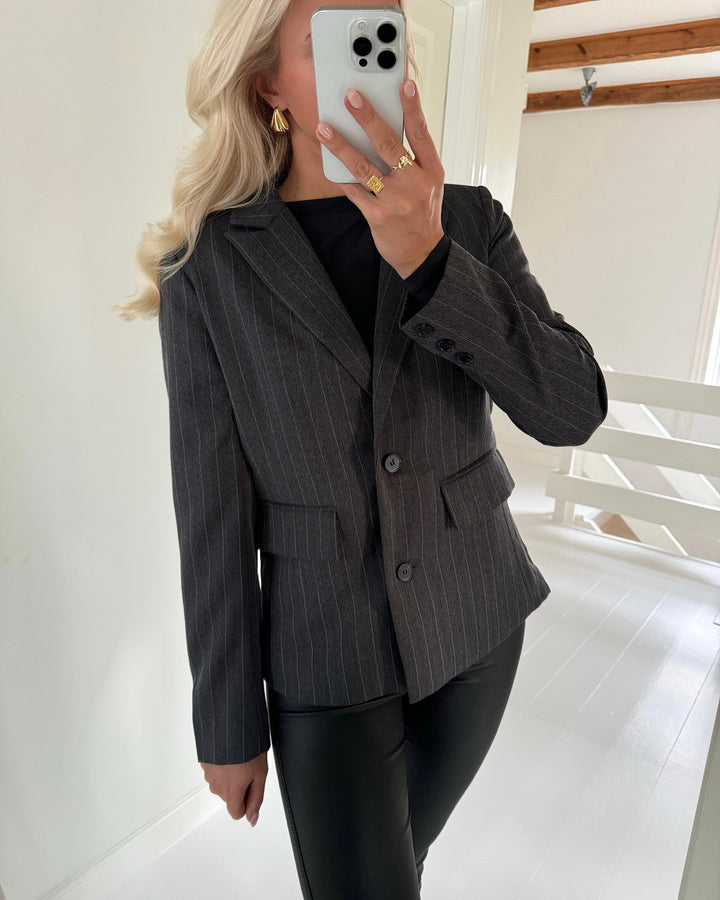 Sister's Point blazer elai-bl d. grey pinstripe