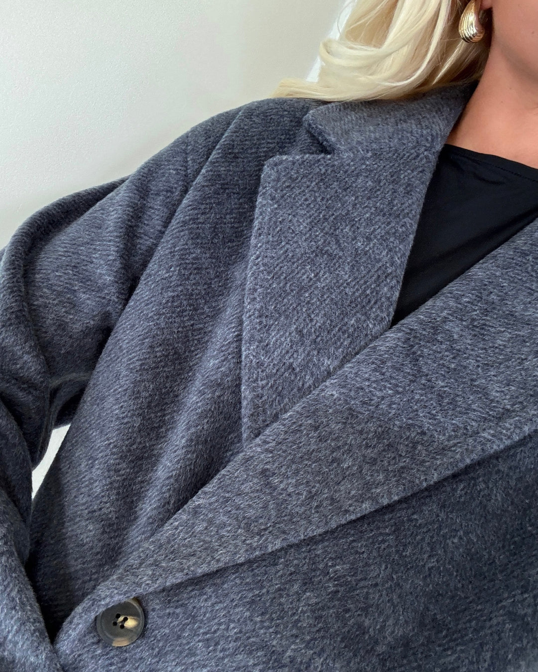 Vero Moda frakke lelea long navy blazer