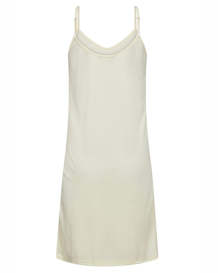 A-View kjole slip pale yellow
