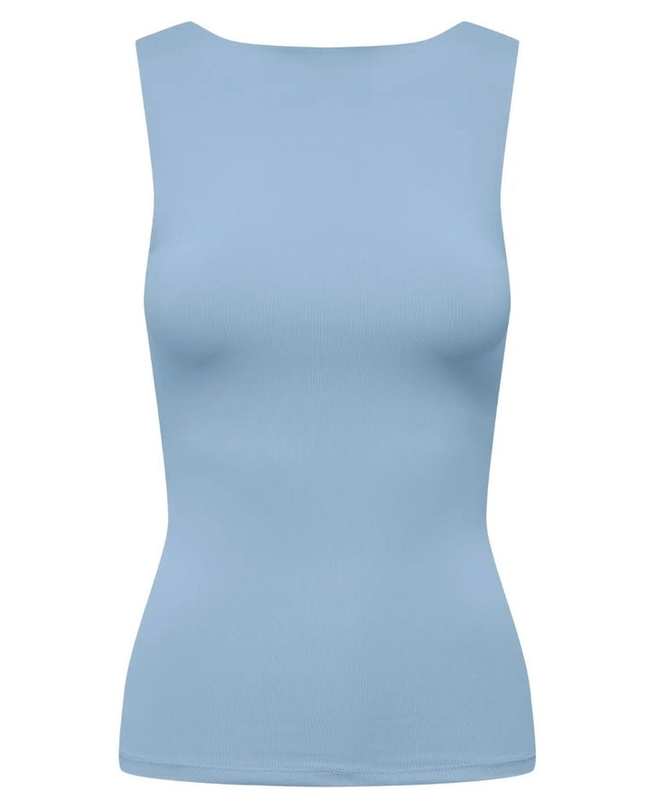 Only top ea s/l 2-ways fit soft chambray