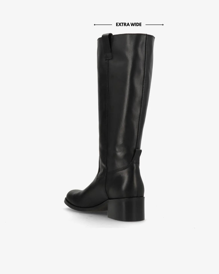 Phenumb støvler martina long wix black