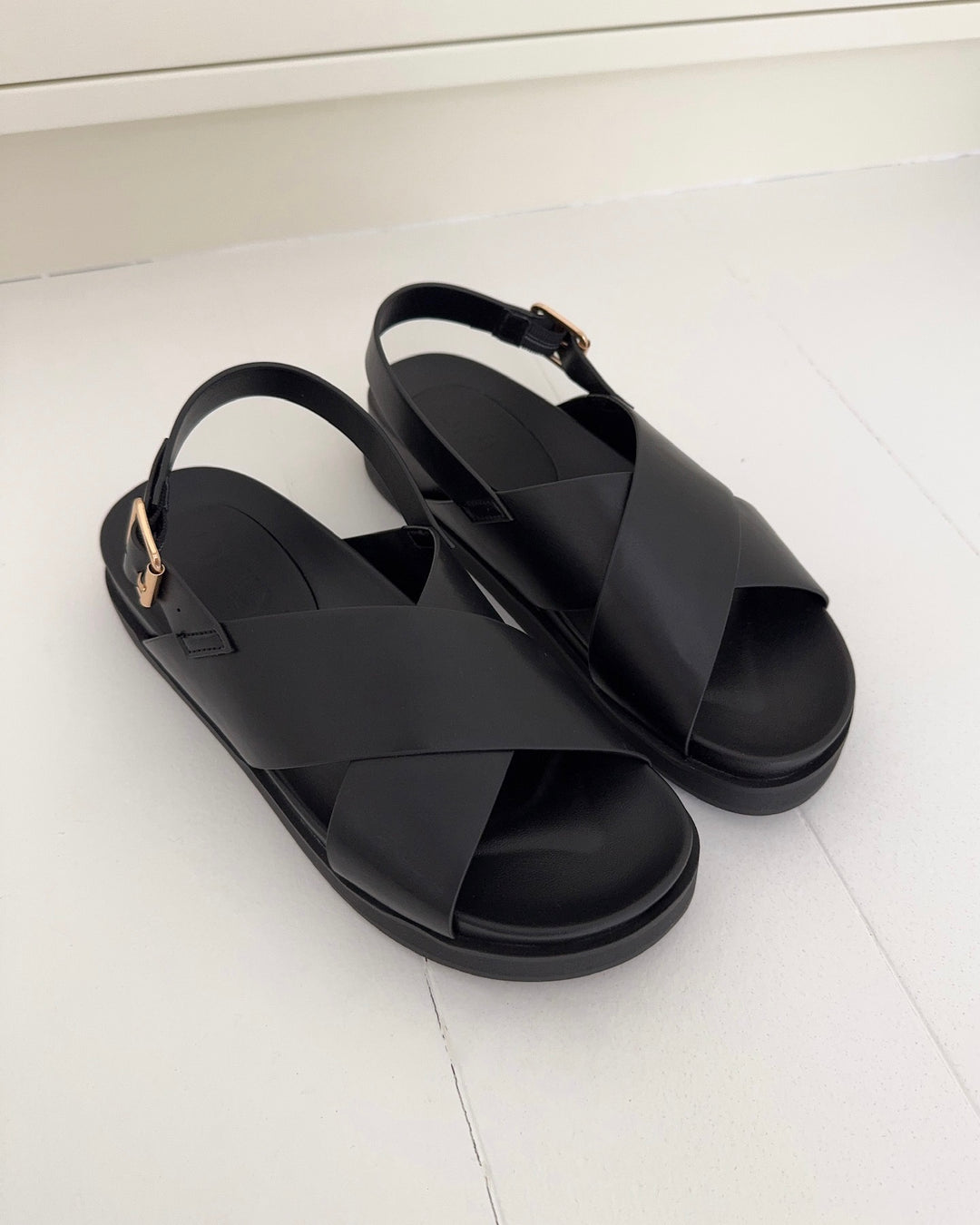 Only sandaler minnie-2 pu black - FORUDBESTILLING LEV. UGE 24