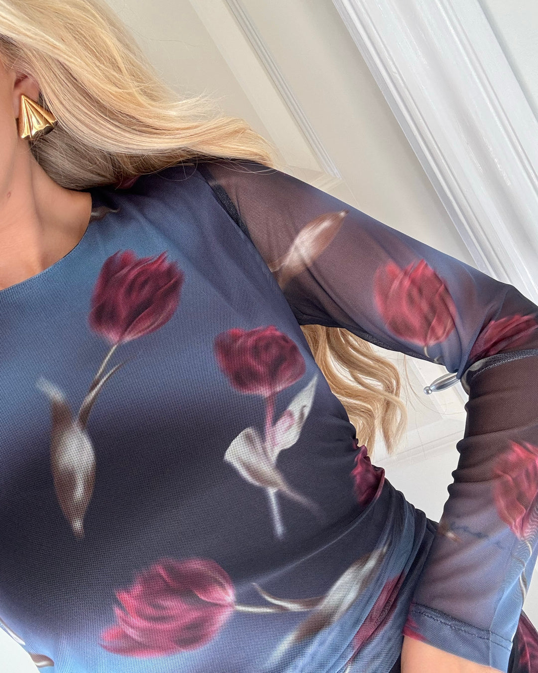 Sister's Point kjole esme ls13 flower print