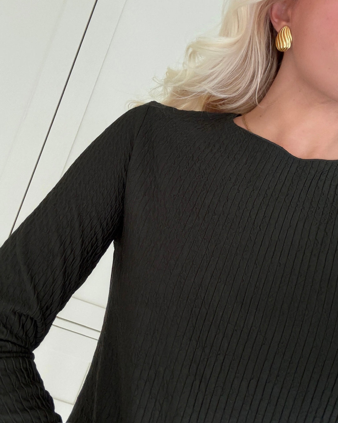 JDY kjole bella ls structure rosin