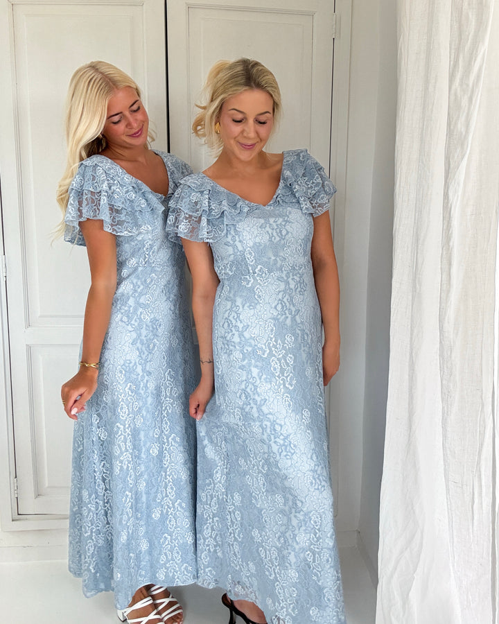 Y.A.S kjole lovisa ss ankle lace skyway - FORUDBESTILLING LEV. UGE 19