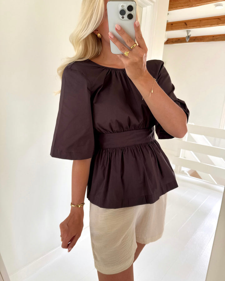 Vero Moda top friba 2/4 chocolate torte