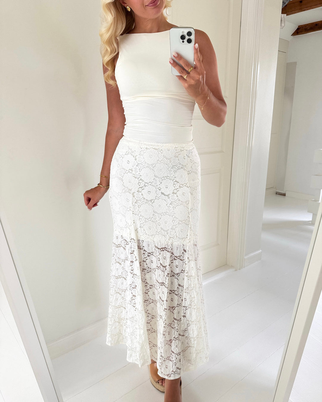 Love&Divine nederdel love1346 cream