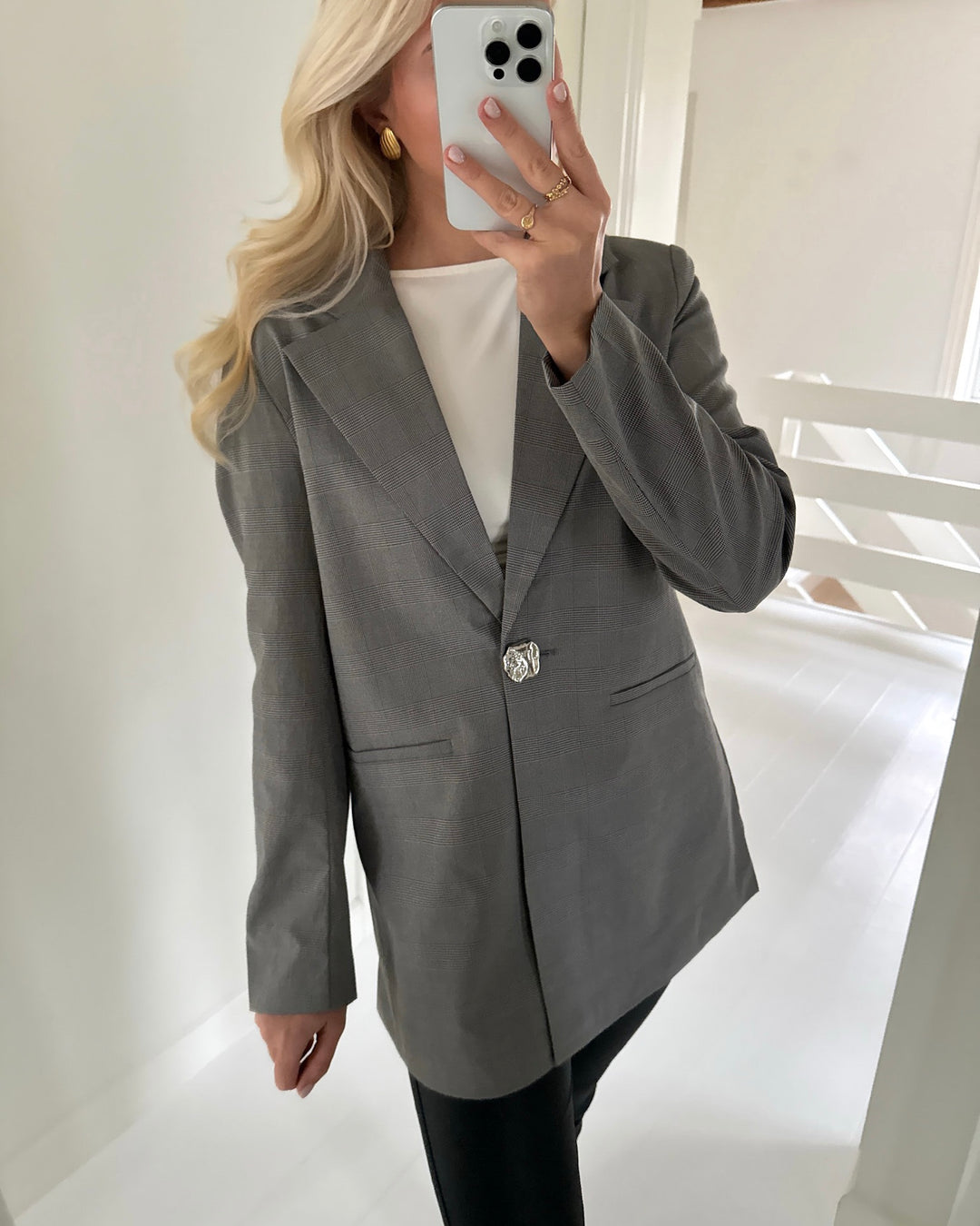 Love&Divine blazer love1021-5 check