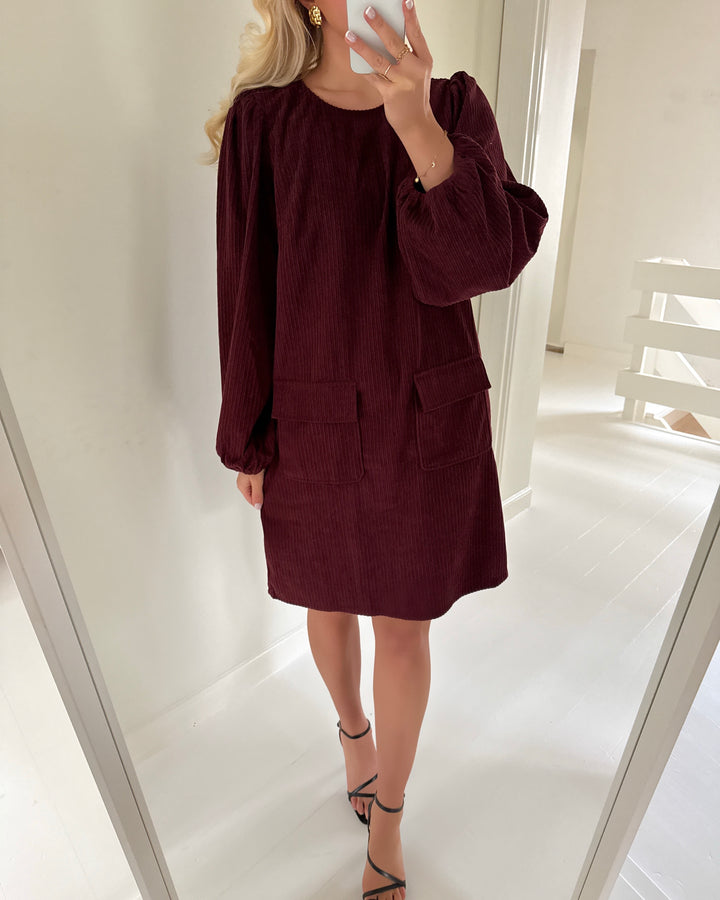 Love&Divine kjole love1366 deep bordeaux