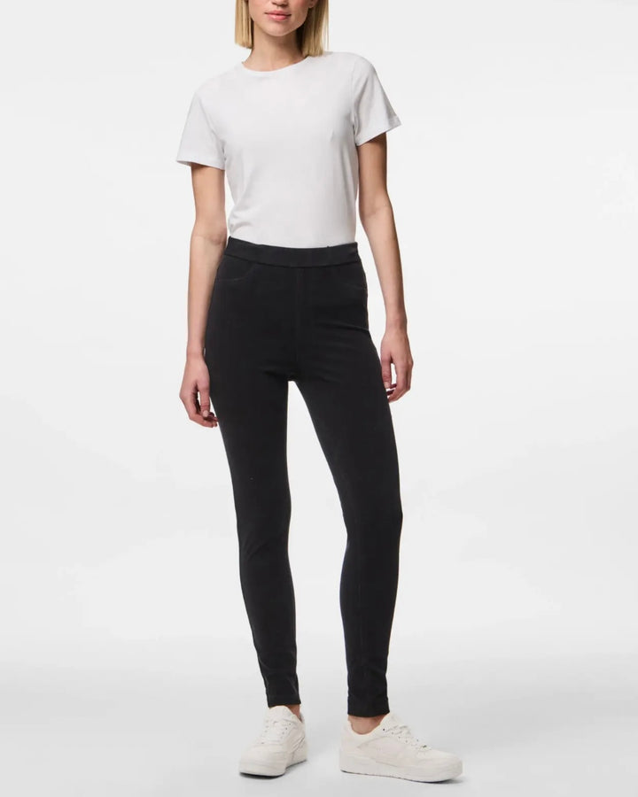 Pieces jeggings jumbo foxy mw black