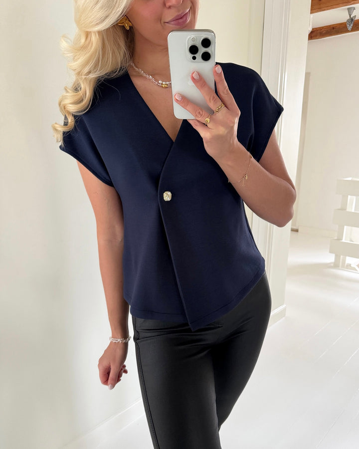 JDY top tami ss black iris