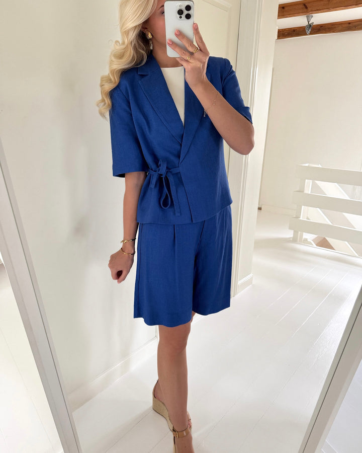 Y.A.S blazer primo 2/4 short dazzling blue