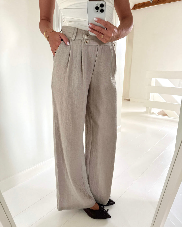 Aware by Vero Moda bukser braelyn mw wide pelican