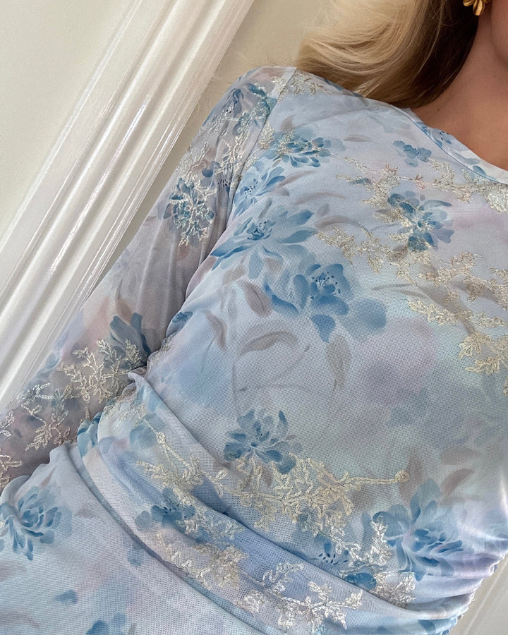 A-View kjole naja light/blue rose