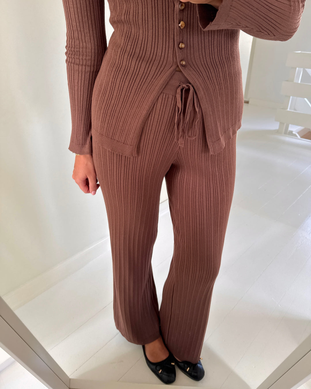 Vero Moda bukser willow nw cocoa brown