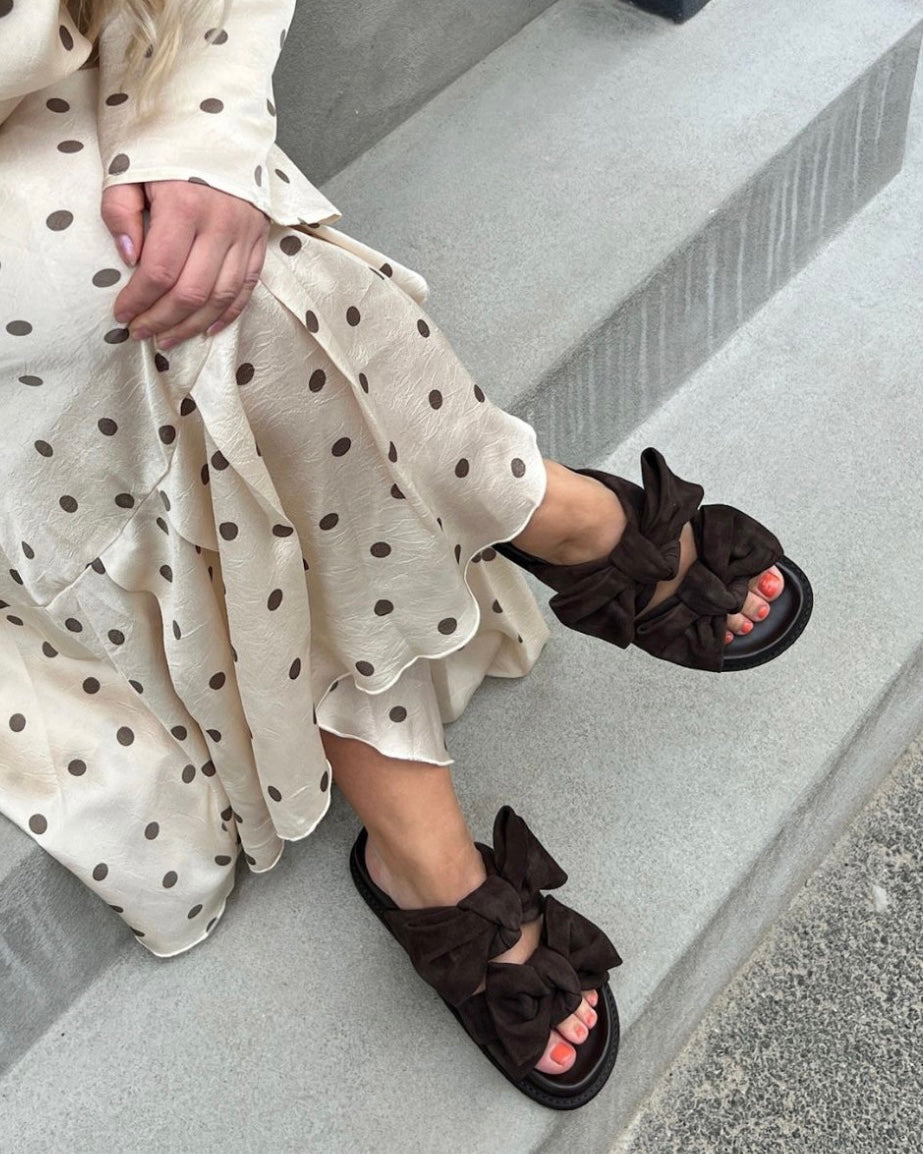 Copenhagen Shoes sandal summer dream suede brown