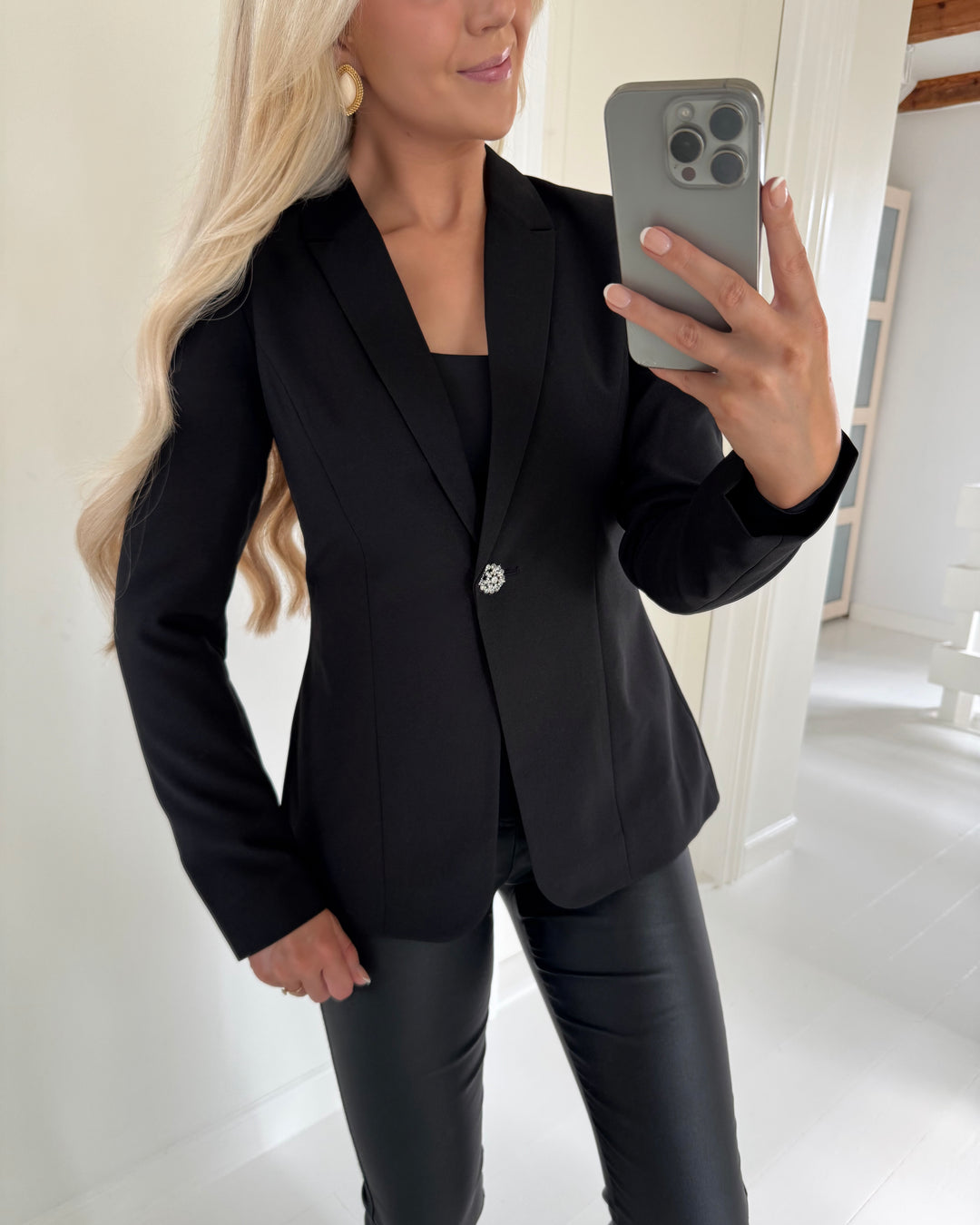 Vero Moda blazer filia ls fitted black