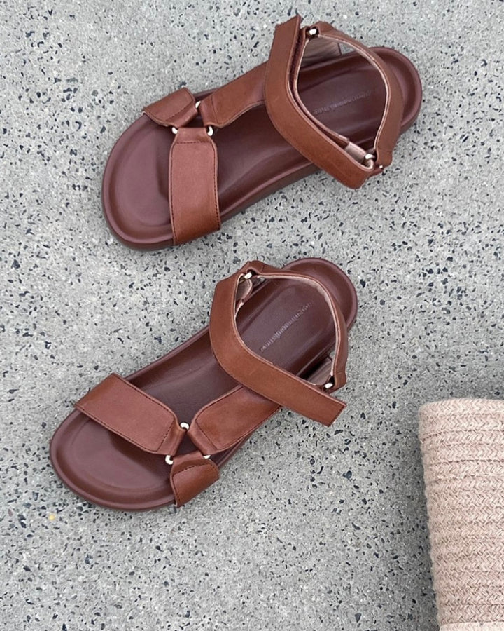 Copenhagen Shoes sandaler carrie l cognac