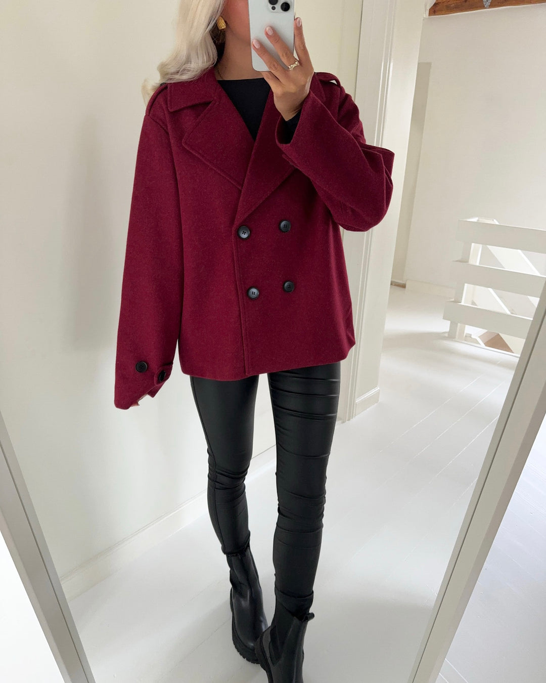 Sister's Point jakke caleb-new2 bordeaux mel.