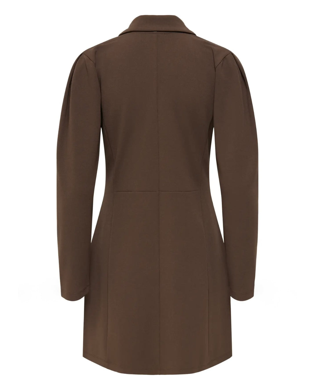 JDY kjole catia elsa ls blazer chocolate brown