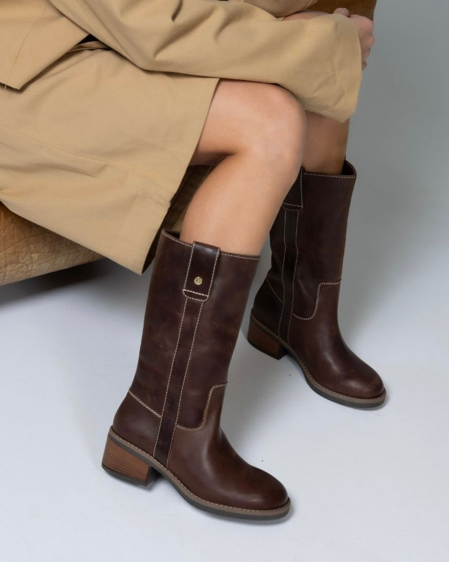 Copenhagen Shoes støvler my good vibes chocolate