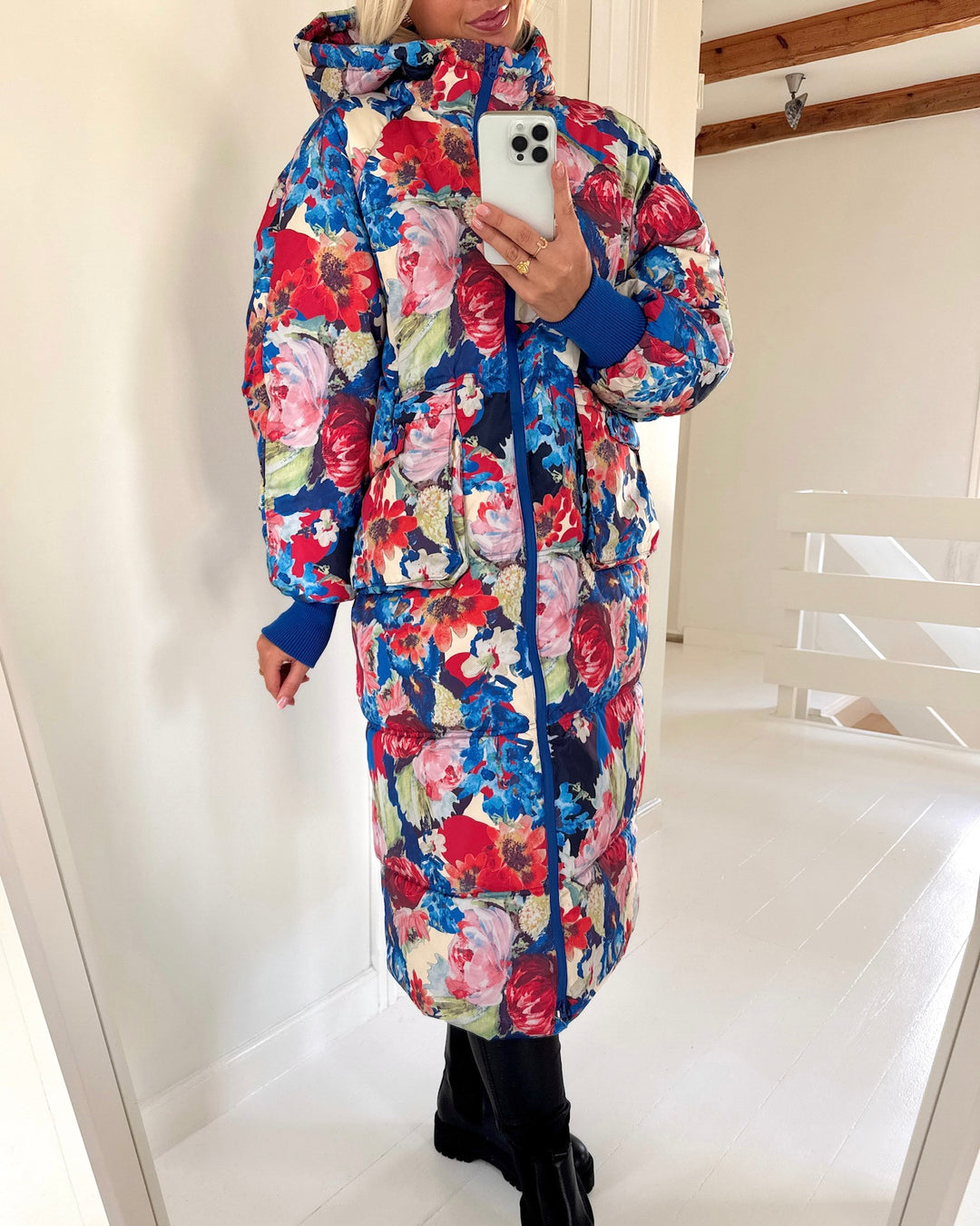 Y.A.S jakke similly padded s. birch/ayana print
