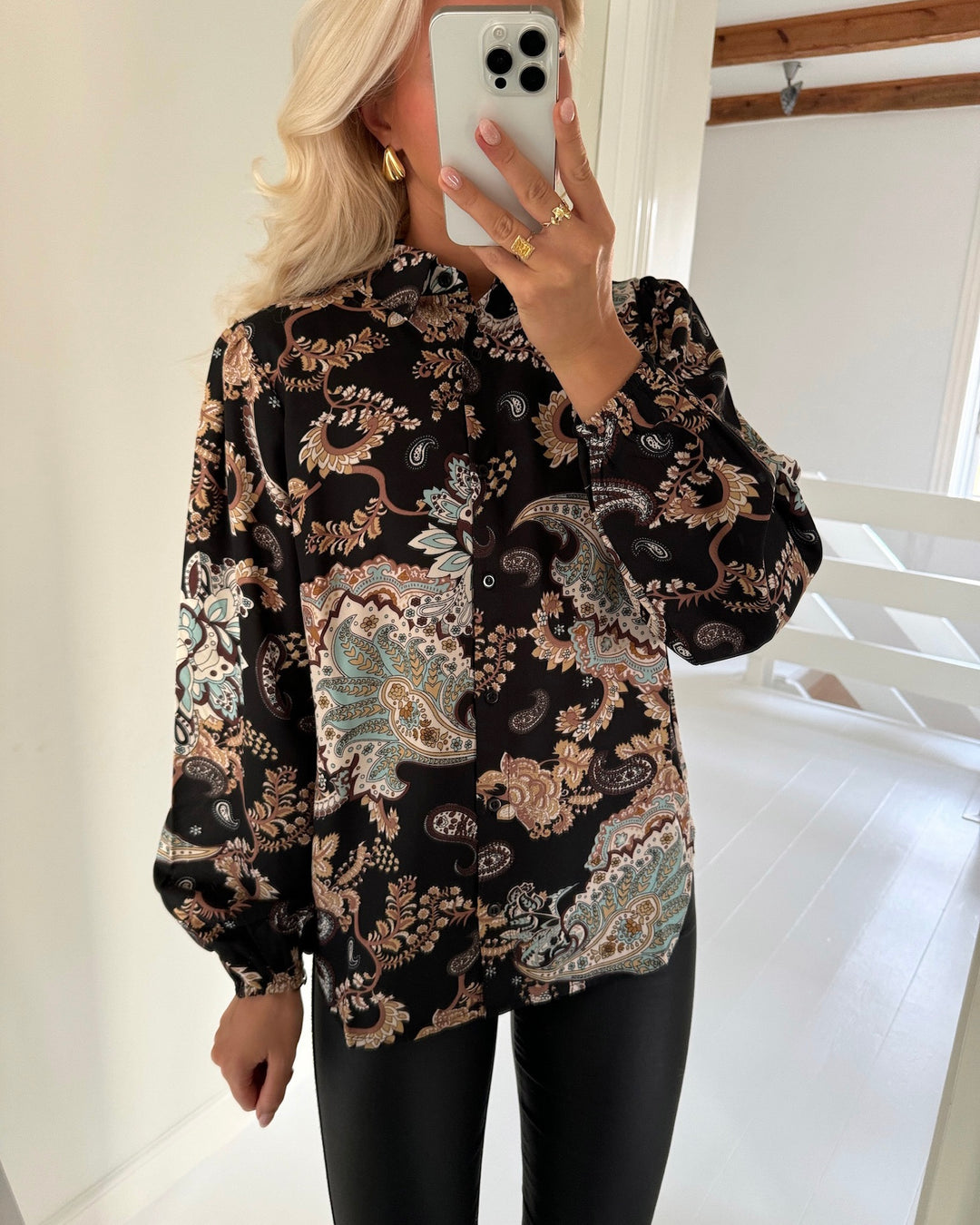 Sister's Point skjorte ebbey-sh83 paisley