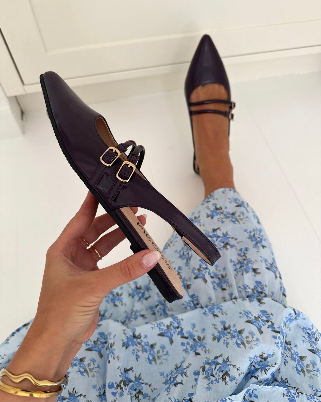 Pieces slingback katherine patent winetasting