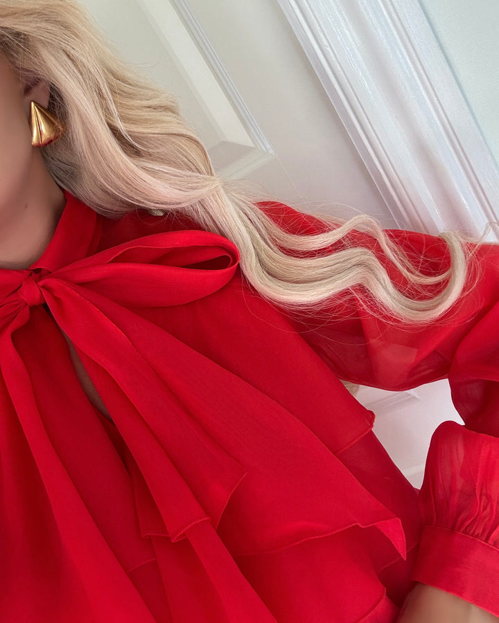 Y.A.S top eloise ls d2d high risk red
