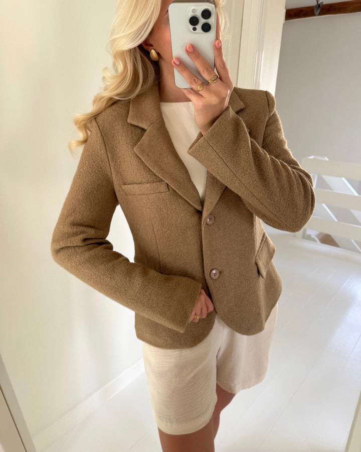 Aware by Vero Moda blazer uzmi ls wool kelp