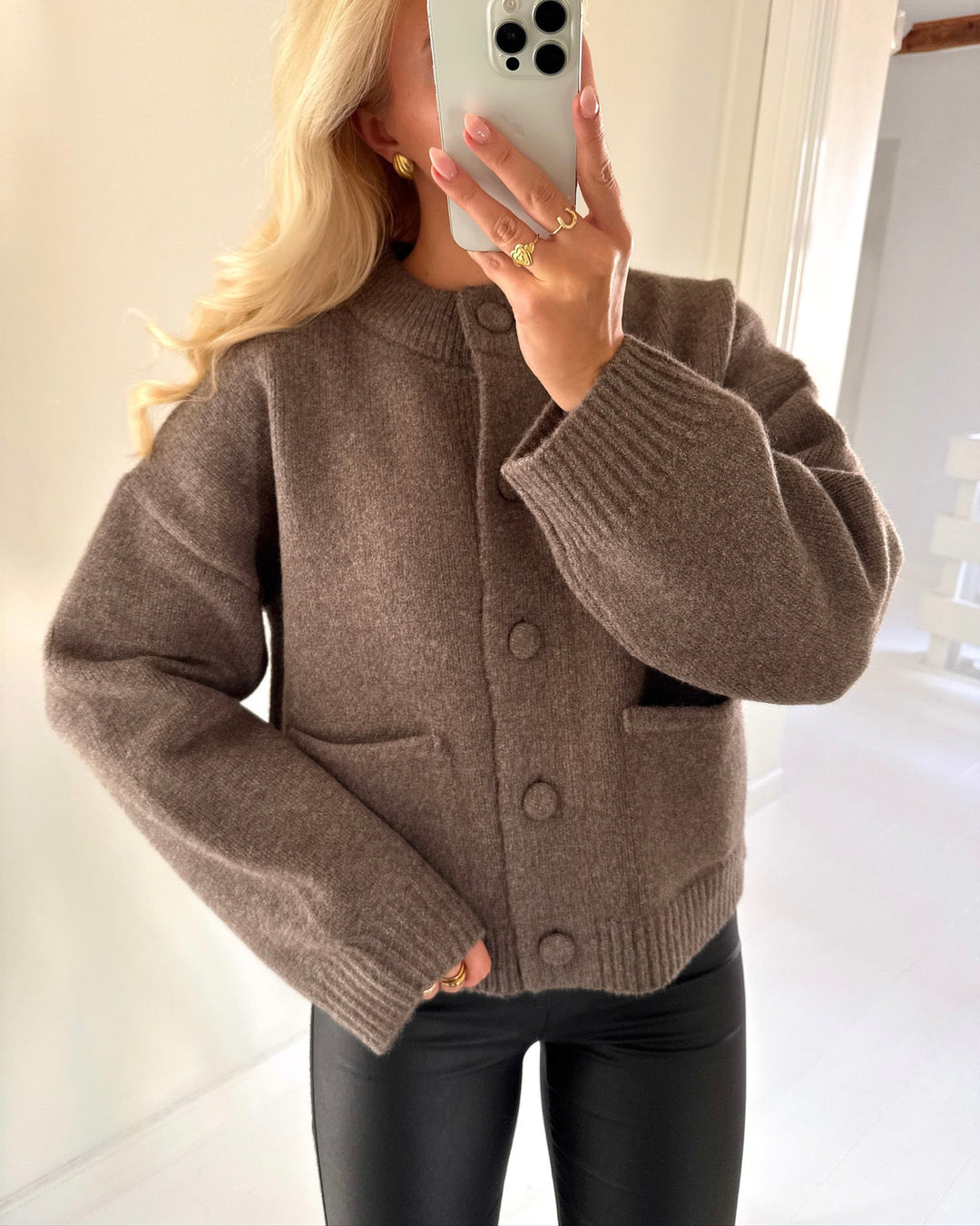 JDY cardigan kimie life ls knit mulch melange