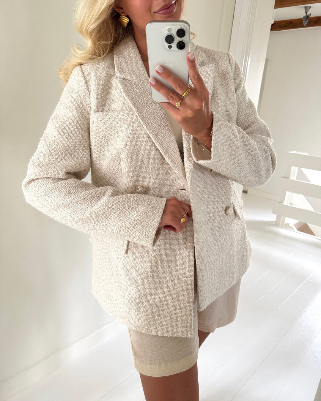 Y.A.S blazer petra ls boucle pristine