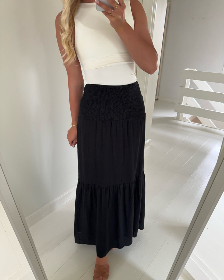 Aware by Vero Moda nederdel pernilla maxi black