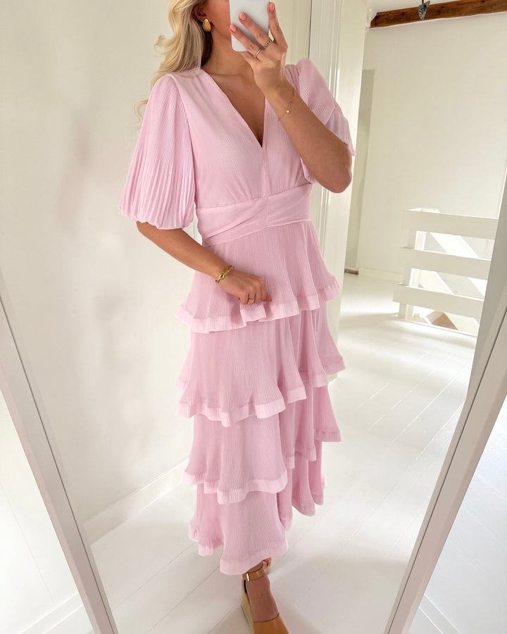 Y.A.S kjole plira ss long ballerina - FORUDBESTILLING LEV. UGE 12