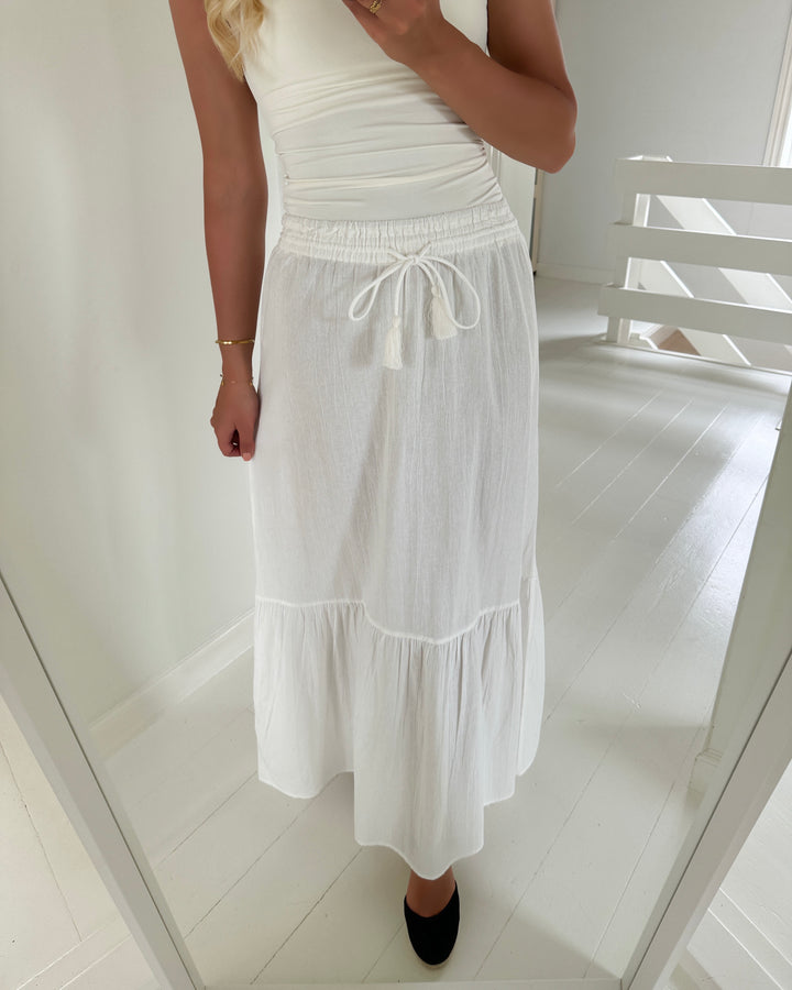 Vero Moda nederdel pretty hw maxi snow white