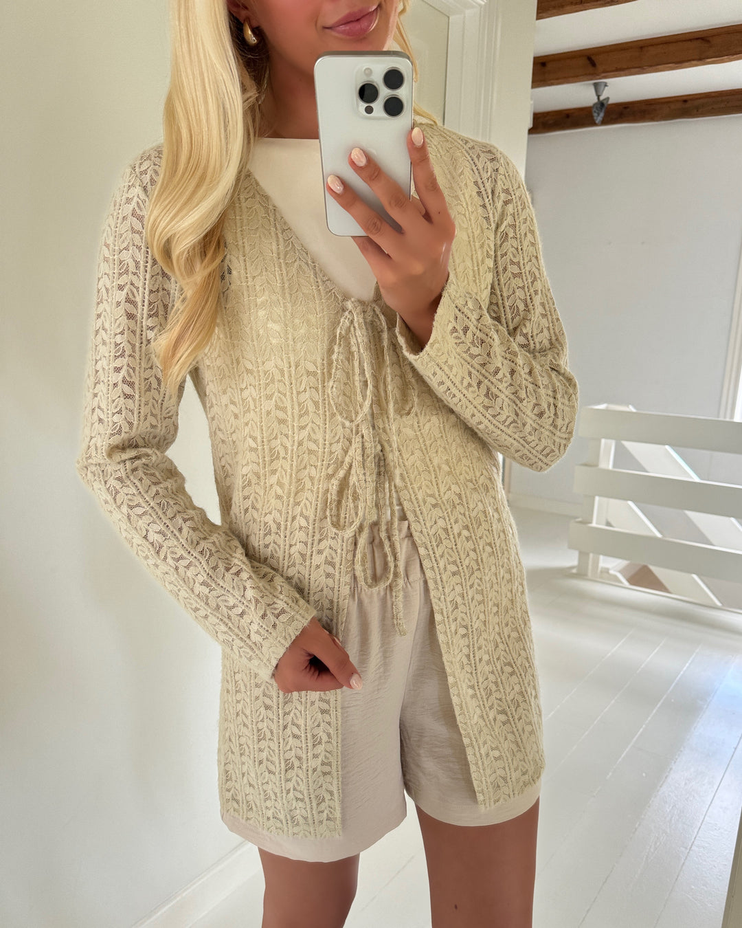A-View cardigan mona new sand