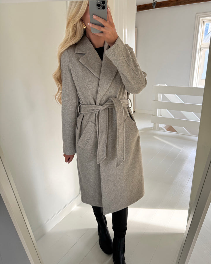 Vero Moda frakke fortuneaya silver mink