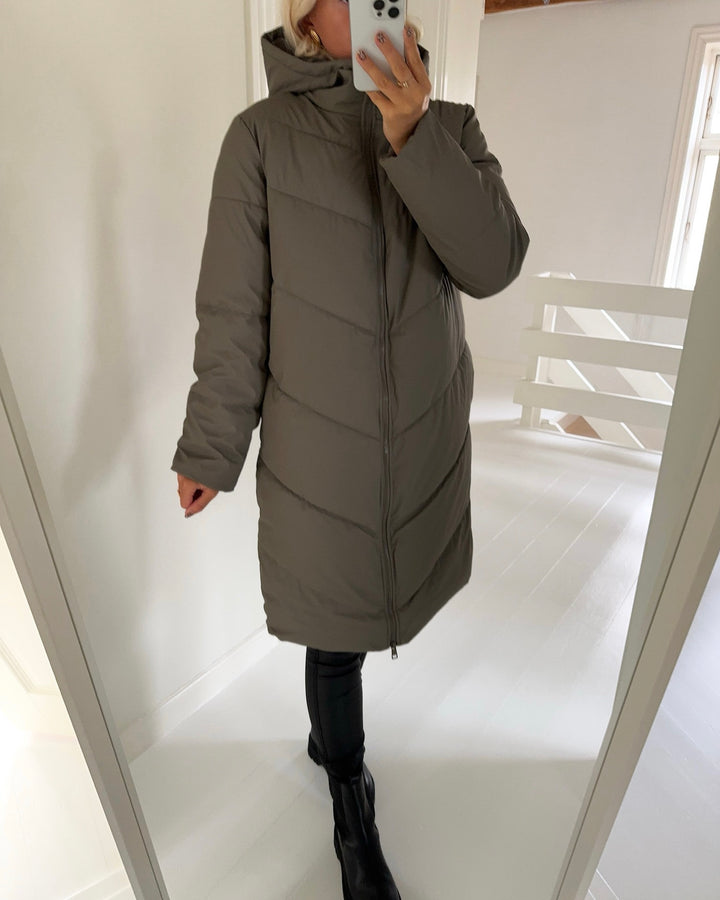 JDY jakke ulrikka water repellent puffa bungee cord